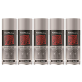 5X Paint Factory Tough Stuff Enamel Silver Gloss 400ml