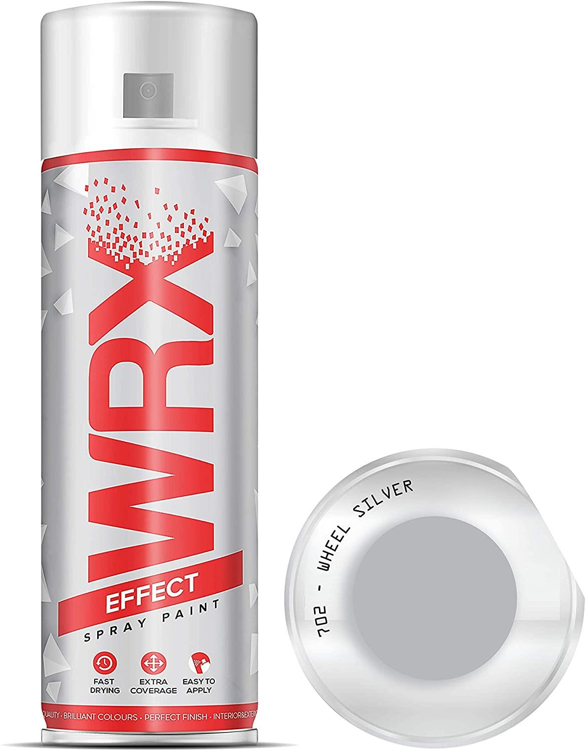 WRX Wheel Silver Spray Paint Solvent Based 400ml Spray Paint