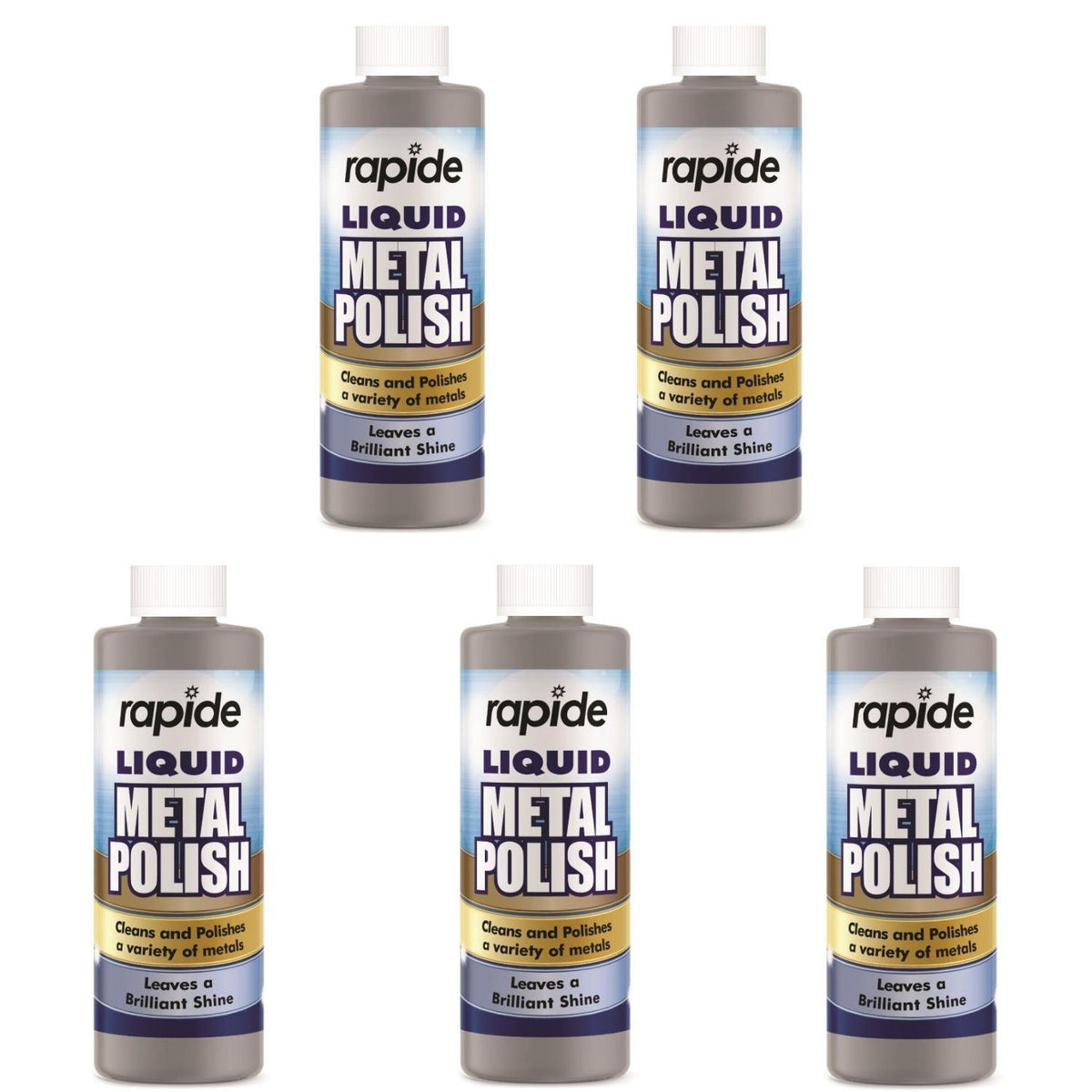 5X - Rapide Liquid Metal Polish 250ml