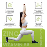 ZMA - Zinc Magnesium Vitamin B6 - 180 Tablets