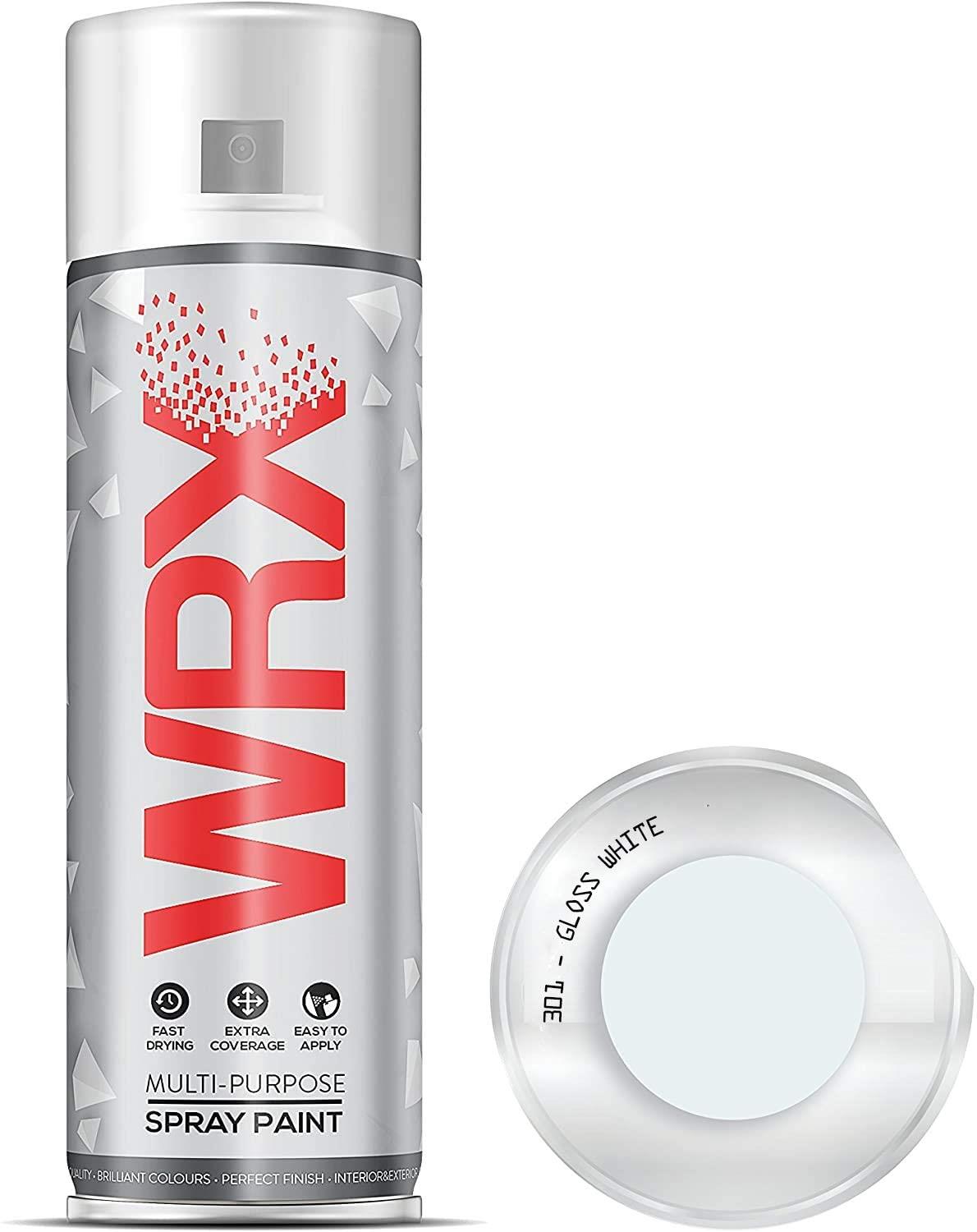 WRX Gloss White Spray Paint 400ml Spray Paint