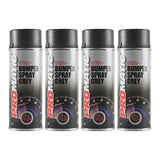 4X Promatic Bumperspray Mid Grey Spray Paint 400ml