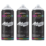 3X Clear Coat Clear Gloss Spray Paint 400ml