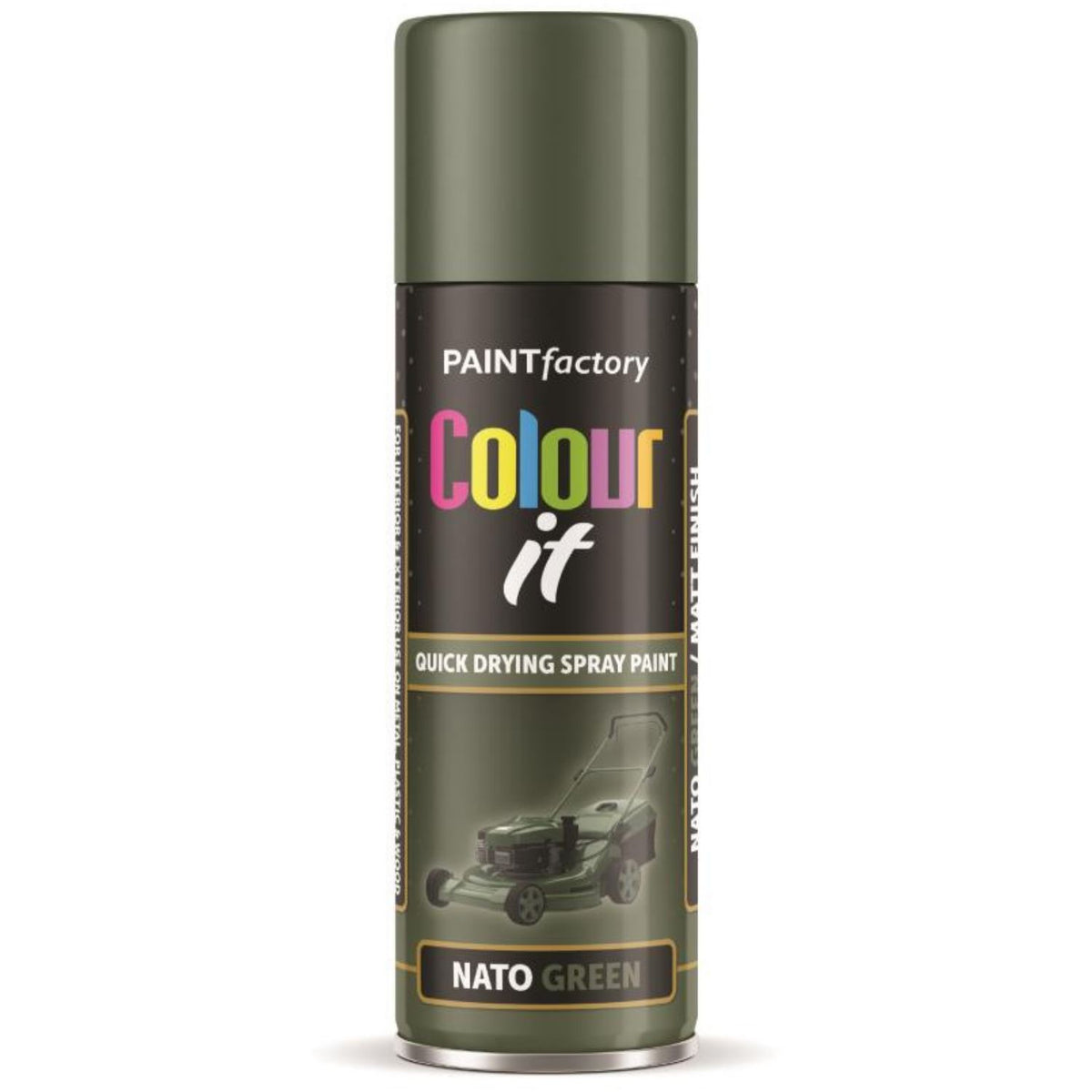 Paint Factory Nato Green Matt Spray Paint 250ml