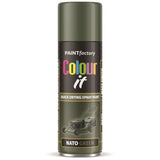 Paint Factory Nato Green Matt Spray Paint 250ml