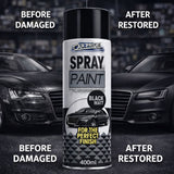 12X Matt Black Car Spray Paint 400ml