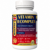 Brits Vita Vitamin B Complex 365 High Strength Tablets All Essential B Vitamins