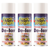 3X Fridge Freezer De Icer Spray 200ml