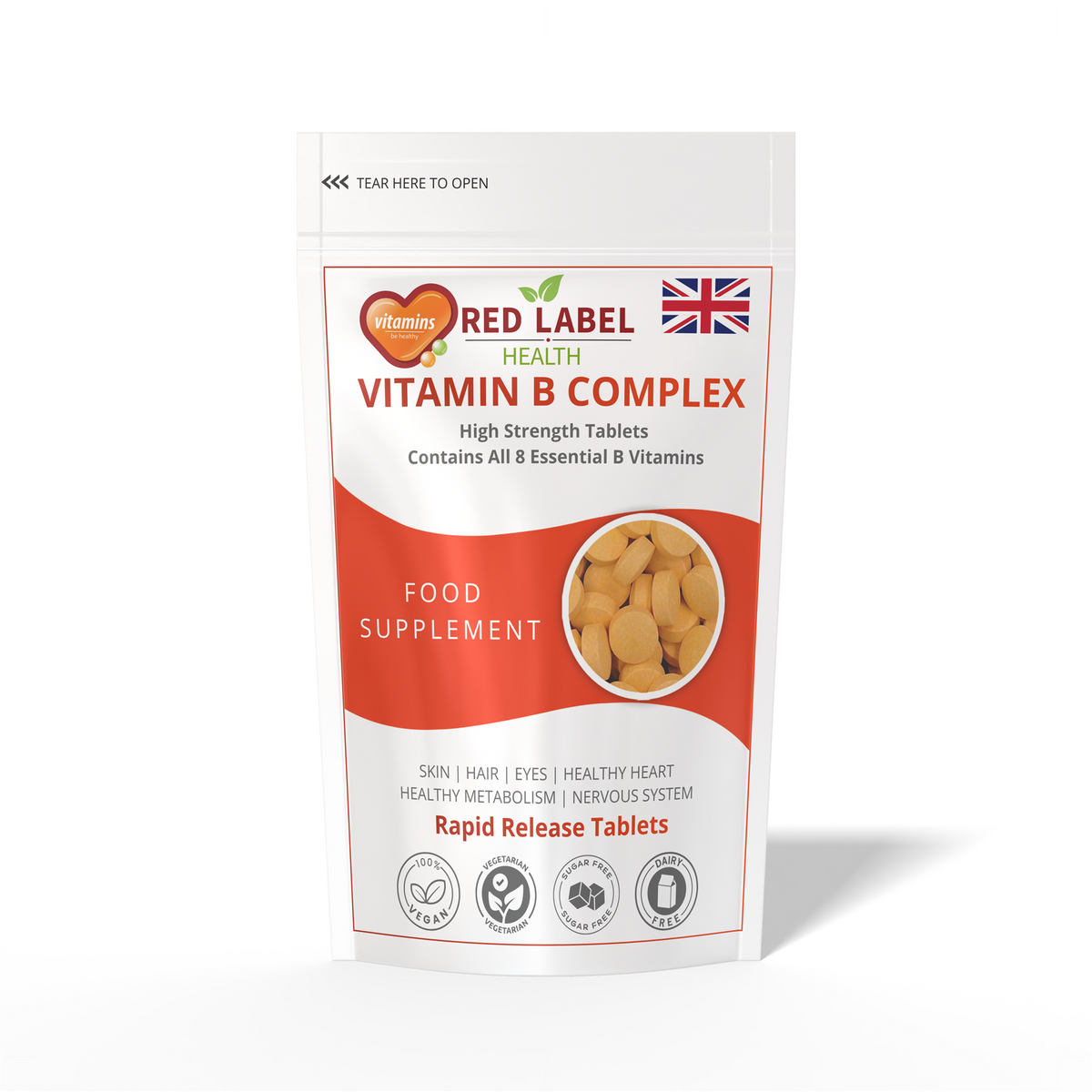 Vitamin B Complex - 400 Tablets