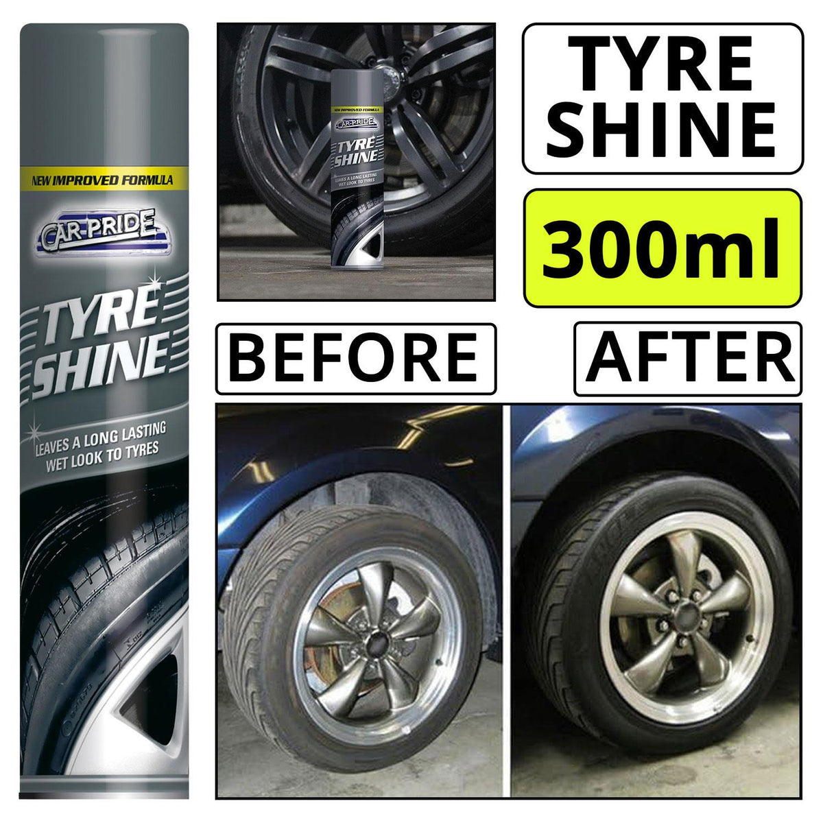 1X - Tyre Shine 300ml