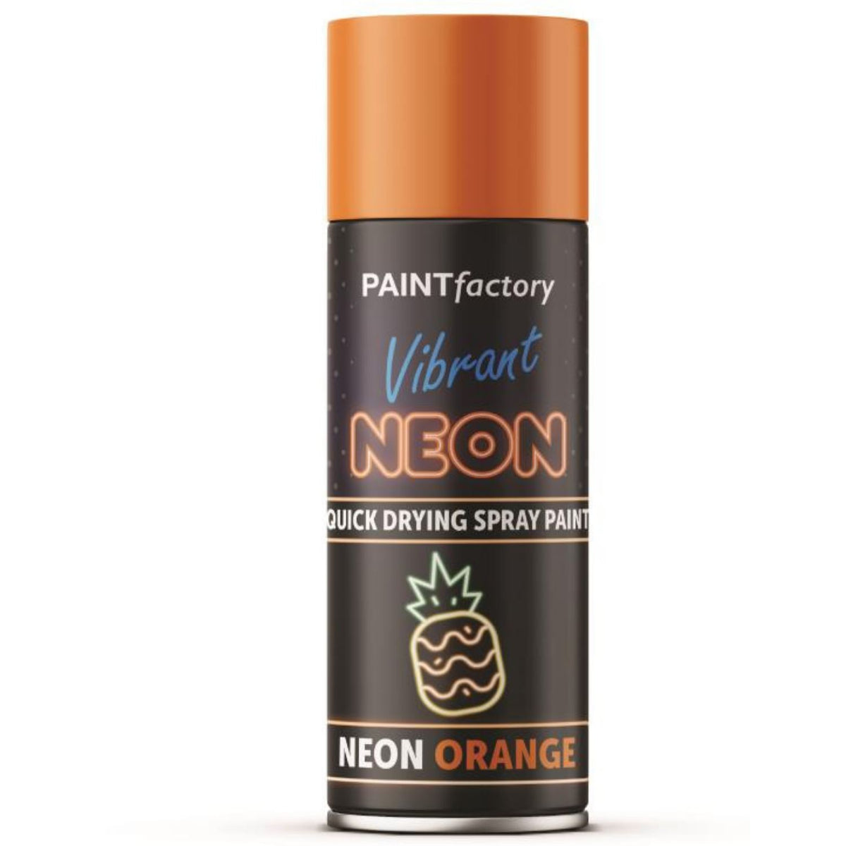 Paint Factory Fluorescent Neon Orange Spray Paint 200ml