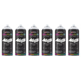 6X Snow White RAL 9010 Gloss Spray Paint 400ml
