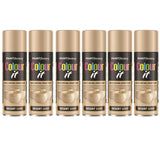 6X Paint Factory Desert Sand Matt Spray Paint 250ml