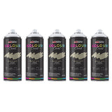 5X Olive Mist RAL 100 60 20 Gloss Spray Paint 400ml
