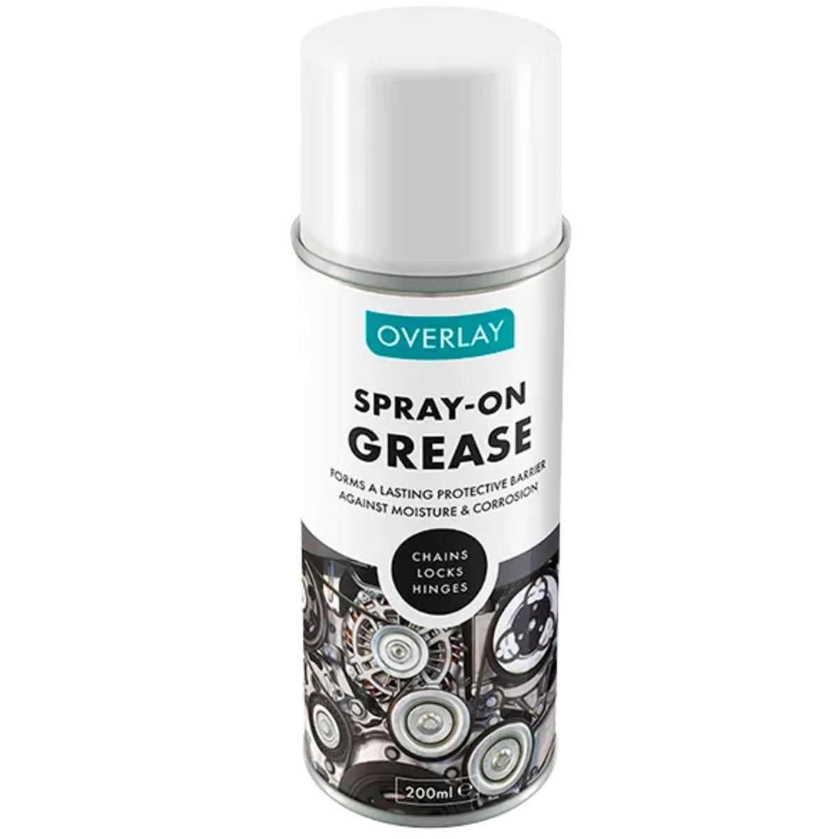 Overlay Clear Grease Professional Spray Lubricant 200ml