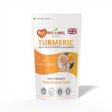 Turmeric with Black Pepper & Ginger 200 Tablets - 2620mg