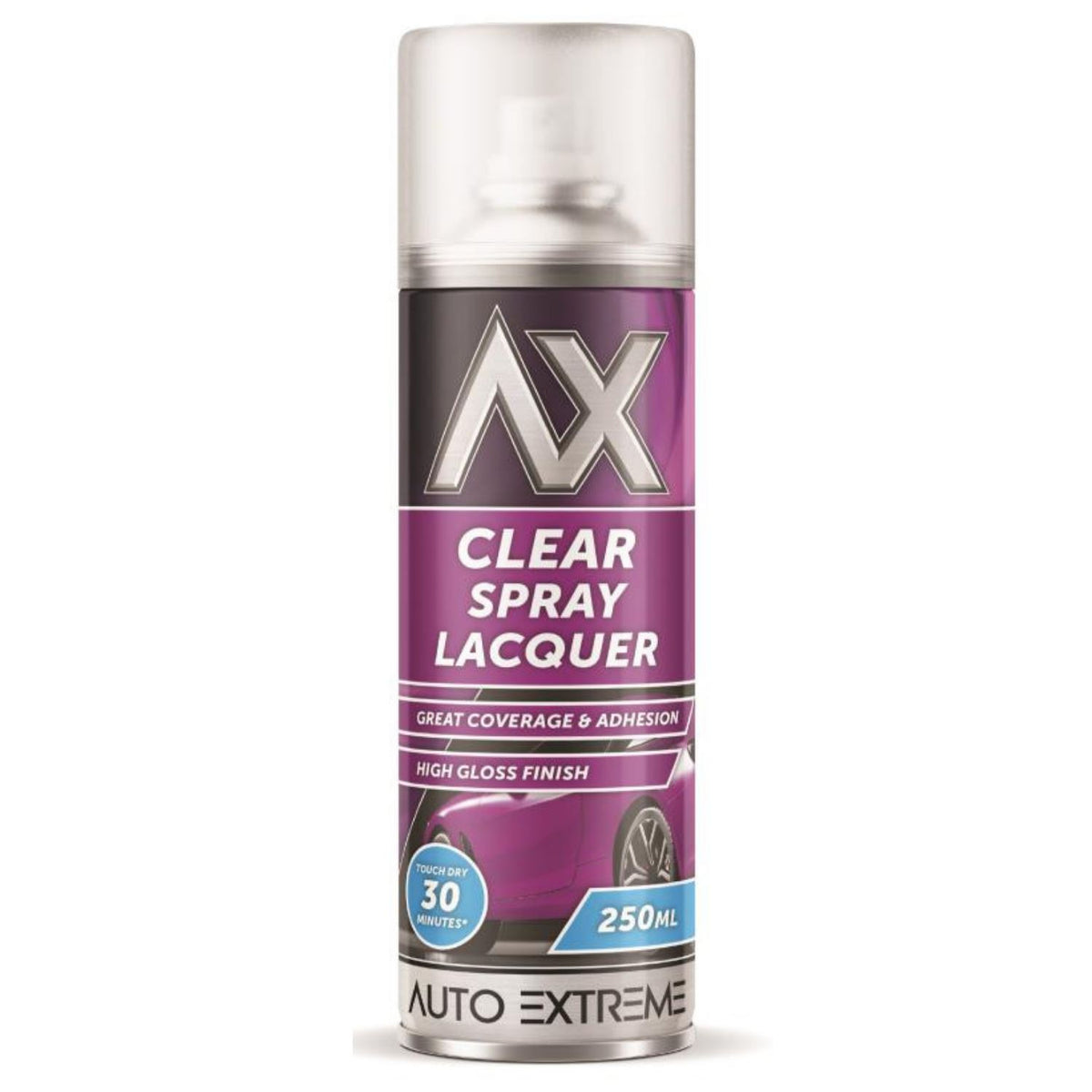 Auto Extreme Clear Lacquer Spray Paint 250ml