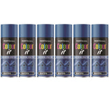 6X Paint Factory Beautiful Blue Gloss Spray Paint 400ml