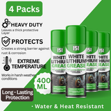 4X 151 White Lithium Grease Long Lasting Protection 400ml