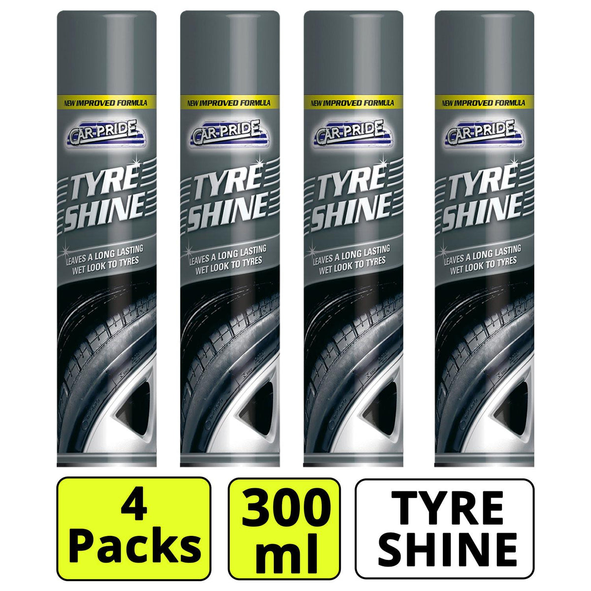 4X - Tyre Shine 300ml