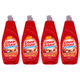 4X Elbow Grease Washing Up Liquid, Apple & Cinnamon Fresh 600ml Power Degreaser