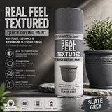 2X - Paint Factory Real Feel Grey 400ml Textured Spray Paint