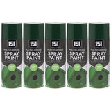 5X - 151 GREEN GLOSS SPRAY PAINT 400ML