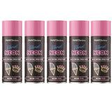5X Paint Factory Neon Pink Spray Paint 400ml