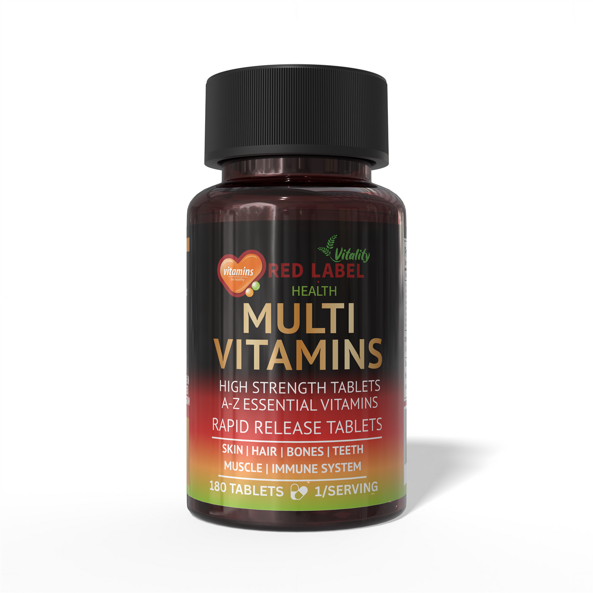 Multi Vitamins - 180 Tablets