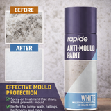 6X Rapide Anti-Mould Spray White 400ml