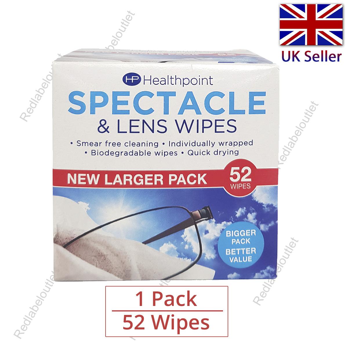 Spectacle Wipes 52pk Spectacle Wipes
