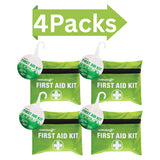 4X Masterplast Mini First Aid Kit 24 Piece Medical Pouch Portable Travel Car Kit
