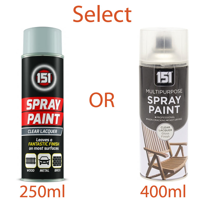 151 Clear Lacquer Spray Paint 400ml Spray Paint