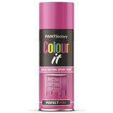 Paint Factory Perfect Pink Gloss Spray Paint 400ml