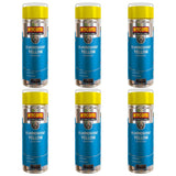 6X Hycote Fluorescent Yellow Spray Paint 400ml