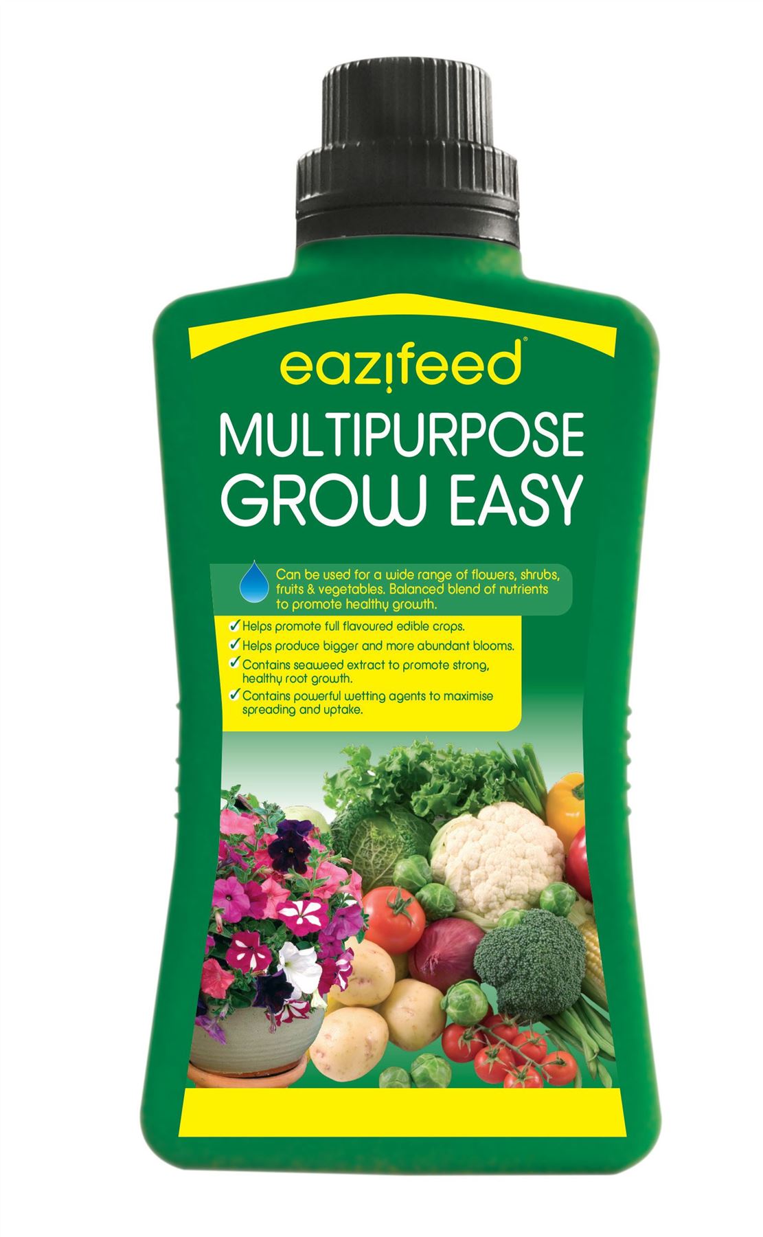 1X Multi Purpose Liquid Plant Food Concentrate Eazifeed For Fruit Flowers 500ml