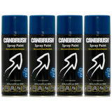 4X Canbrush C23 Deep Blue Spray Paint 400ml