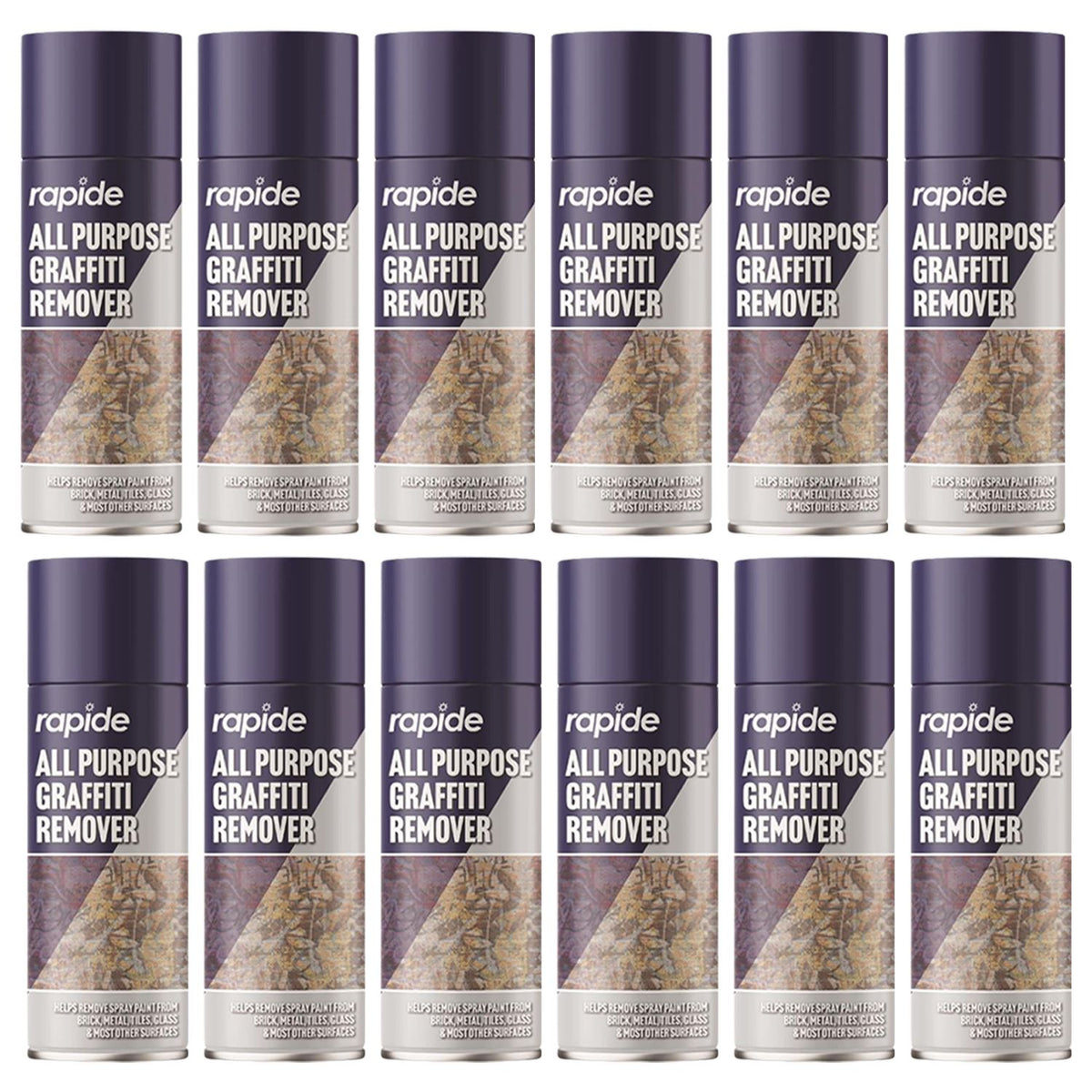 12X - Graffiti Remover Spray 250ml Lubricant