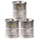3X Paint Factory White Matt Undercoat Tin Paint 300ml Tin Paint