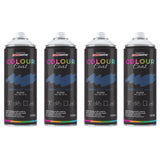 4X Midnight Navy RAL 280 30 30 Gloss Spray Paint 400ml