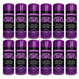 12X Paint Factory Purple Fluorescent Neon Spray Paint 200ml Spray Paint