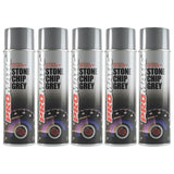 5X Promatic Stonechip Grey Spray Paint 500ml