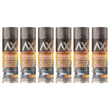 6X - Bring it Black Exterior Trim Shine Spray 500ml Spray Paint