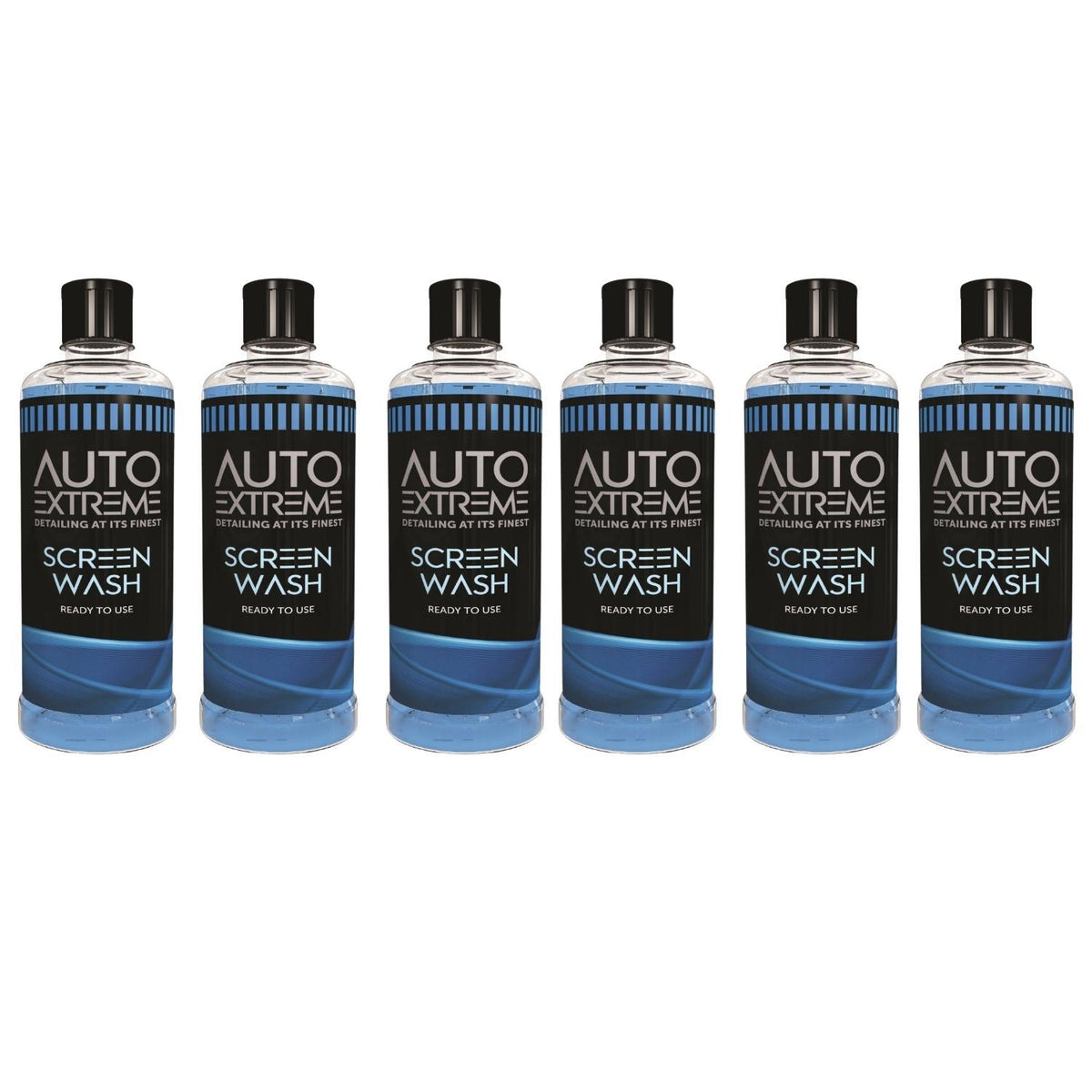 6X - Auto Extreme Screen Wash Liquid 800ml
