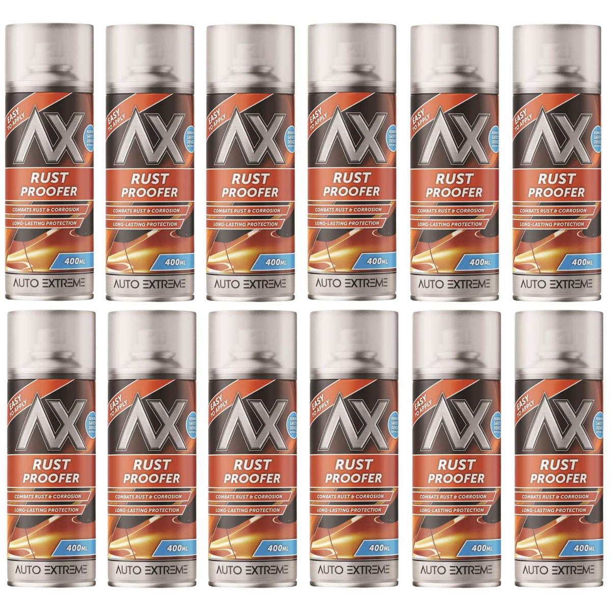 12X - Rust Proofer Spray 400ml