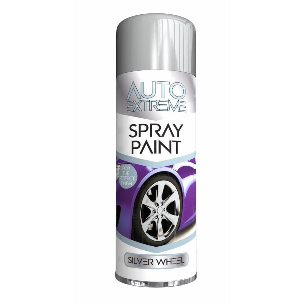 24X - Auto Extreme Silver Wheel Spray Paint 250ml