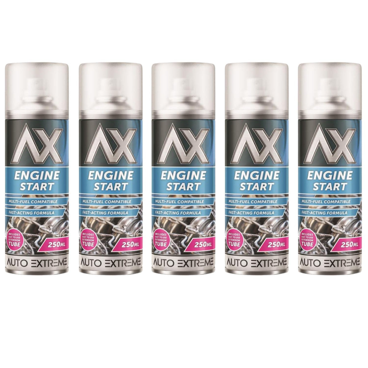 5X Auto Extreme Engine Start Spray 250ml