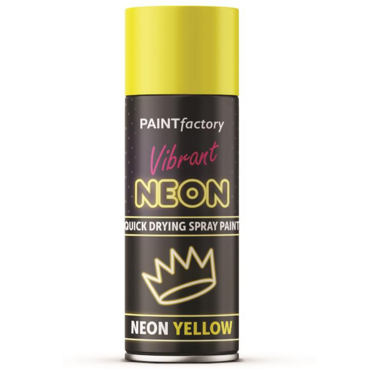 Paint Factory Fluorescent Neon Yellow Spray Paint 200ml