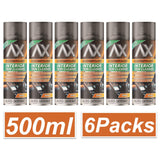 6X - Bring it Black Matt Interior Trim Cleaner Spray 500ml Spray Paint