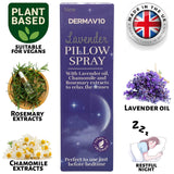Derma V10 Pillow Spray 30ml - Lavender Pillow Spray